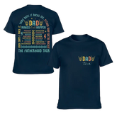Fatherhood Tour T-Shirt, Sometimes I Rock It Sometimes It Rocks Me
